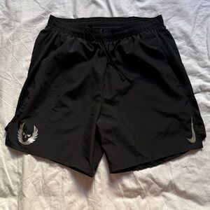 Nike Oregon Project Men's Black Running Shorts